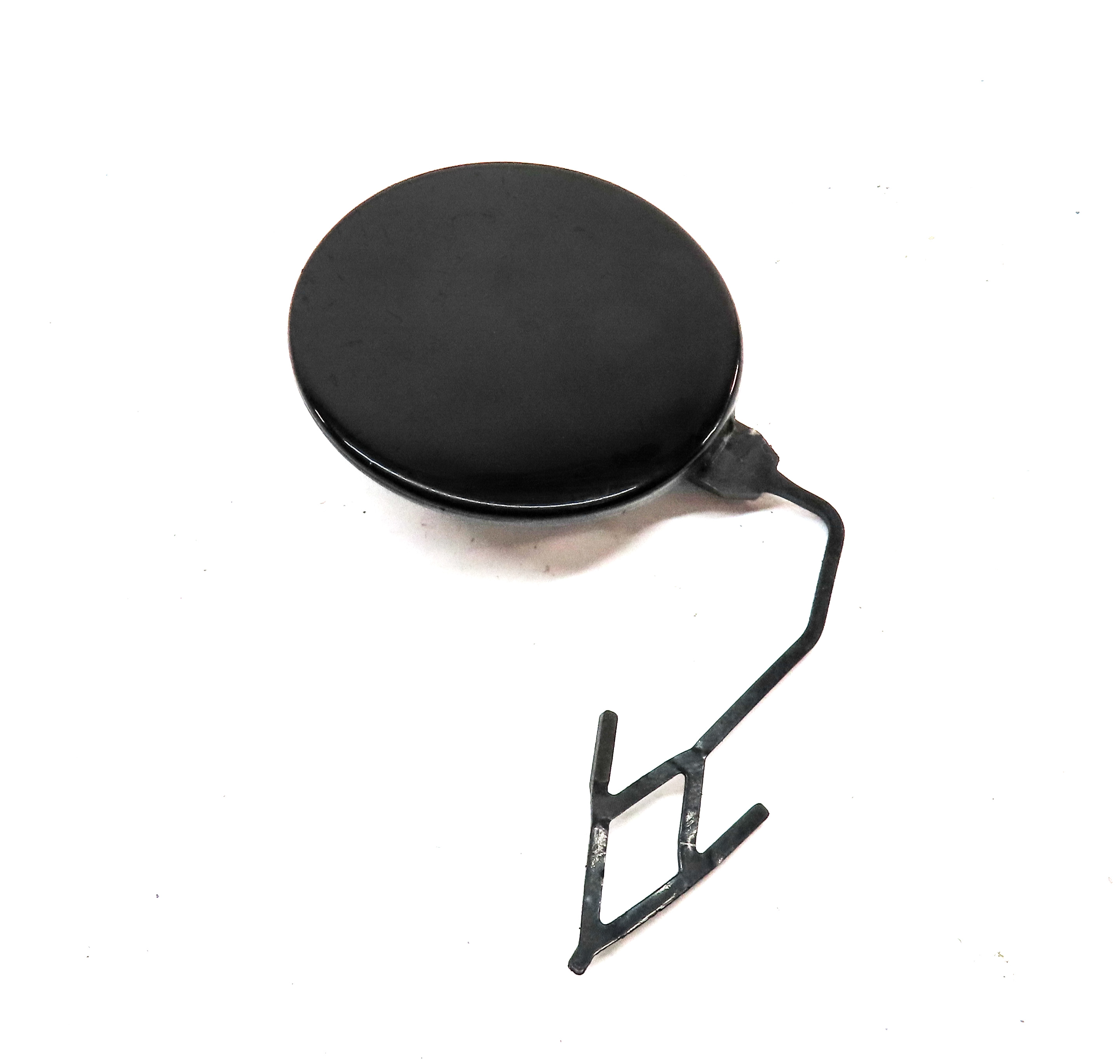 2013 AUDI A5 (B8 8T) REAR BUMPER TOW TOWING HOOK COVER FLAP TRIM (Black) — exact item pictured